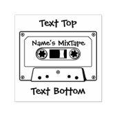 Audio-Kassettenband Permastempel (Design)