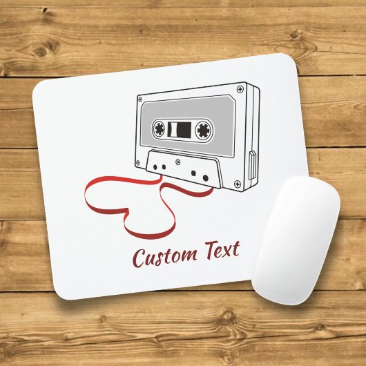 Audio-Kassettenmaus Mousepad
