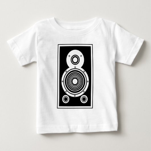 Audio-Lautsprecher 01 Baby T-shirt (Vorderseite)