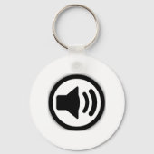 Audio-Lautsprecher Schlüsselanhänger (Vorderseite)