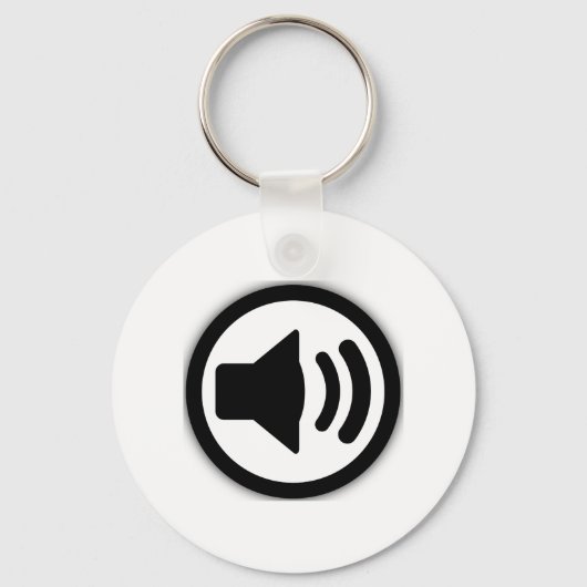 Audio-Lautsprecher Schlüsselanhänger (Vorderseite)