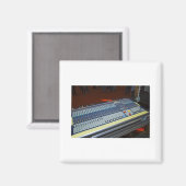 Audio-Mischpult - Soundkarte Magnet (Vorderseite/Rückseite)