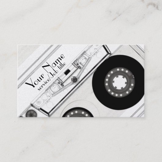 Audio Music Production DJ Play-Visitenkarte Visitenkarte (Vorderseite)