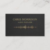 Audio Producer Visitenkarte (Vorderseite)