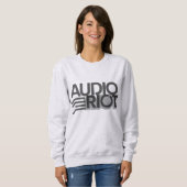 Audio Riot Zeit für Audio Quiet Sweatshirt Frauen (Vorne ganz)