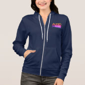 Audio Riot Zip Hoodie Summer Logo (Frau) (Vorderseite)