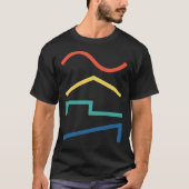 Audio Sine Waves - Oszillator Waveform Synth Play T-Shirt (Vorderseite)