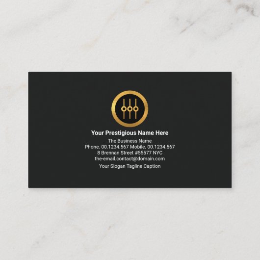 Audio Sound Wave Beruflich DJ Visitenkarte (Rückseite)