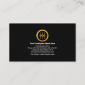 Audio Sound Wave Studio Engineer Visitenkarte (Rückseite)