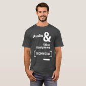 Audio- und Video-Equipment-Techniker - Geschenk fü T-Shirt (Vorne ganz)
