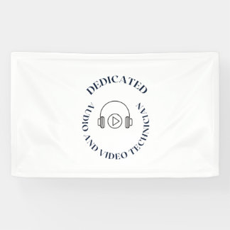 AUDIO- UND VIDEOTECHNIKER BANNER