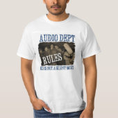 Audioabteilung T-Shirt (Vorderseite)
