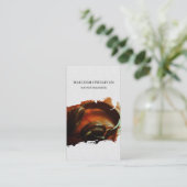 Audioaufnahme Visitenkarte (Stehend Vorderseite)