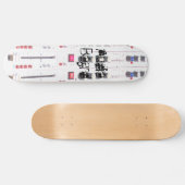 AudioBoard Bleichmittel Skateboard (Horizontal)