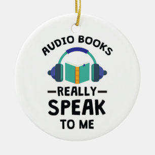 Audiobooks sprechen wirklich mit mir Audiobook Lov Keramik Ornament