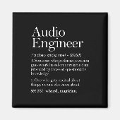 Audiodefinitionsapparel Magnet (Vorne)