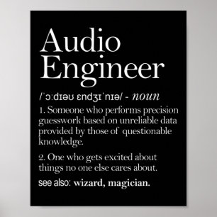 Audiodefinitionsapparel Poster