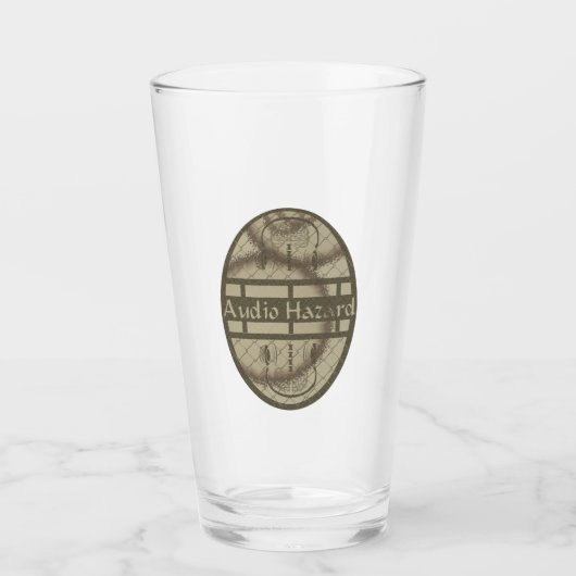 Audiogefahr Glas (Vorderseite)
