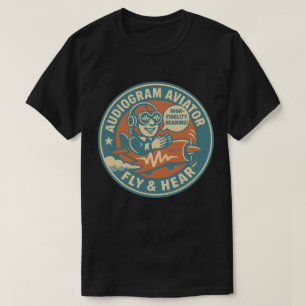 Audiogram Aviator Hören & Fliegen T-Shirt