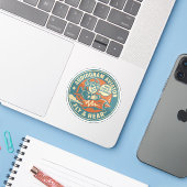 Audiogramm Aviator Fly & Hear Aufkleber (Laptop mit iPhone)