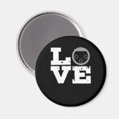 Audioingenieur XLR Connector Liebe Audio Mixer Magnet (Vorderseite/Rückseite)