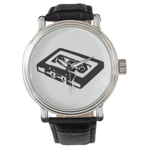 Audiokassette Armbanduhr