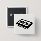Audiokassette Button (Vorne & Hinten)
