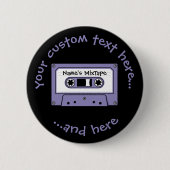 Audiokassette Button (Vorderseite)