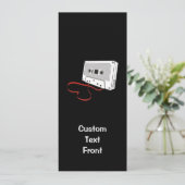 Audiokassette Einladung (Stehend Vorderseite)