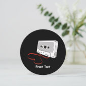 Audiokassette Einladung (Stehend Vorderseite)