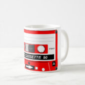Audiokassette Kaffeetasse (VorderseiteRechts)