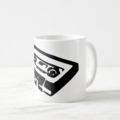 Audiokassette Kaffeetasse (VorderseiteRechts)