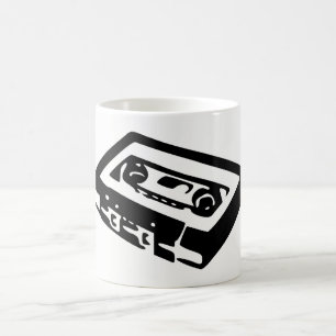 Audiokassette Kaffeetasse