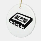 Audiokassette Keramik Ornament (Links)