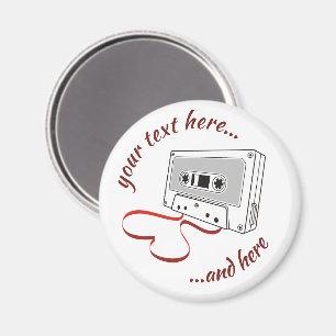 Audiokassette Magnet