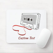Audiokassette-Mauspad Mousepad (Mit Mouse)