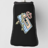 Audiokassette mit Stift Golf Headcover (Rotieren 90)