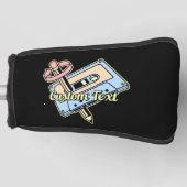 Audiokassette mit Stift Golf Headcover (Vorderseite)