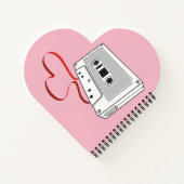 Audiokassette Notizbuch (Rückseite)