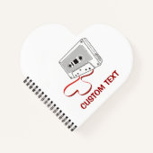 Audiokassette Notizbuch (Vorderseite)
