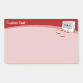 Audiokassette Post-it Klebezettel (Vorderseite)