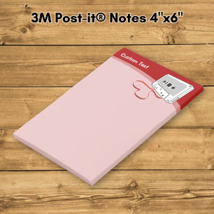 Audiokassette Post-it Klebezettel