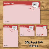 Audiokassette Post-it Klebezettel