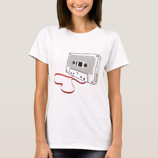 Audiokassette T-Shirt (Vorderseite)