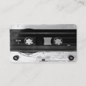 Audiokassettenband (2 Seiten) Visitenkarte (Rückseite)