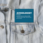 Audiologe Funny Definition Button (Insitu)