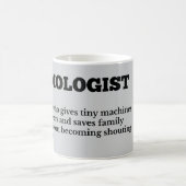 Audiologe Job Definition Gift Kaffeetasse (Mittel)