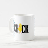 Audiologe-Küken Kaffeetasse (Vorderseite Links)
