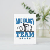 Audiologe Postkarte (Stehend Vorderseite)