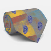 Audiologe Specialty Neck Tie Künstlerisch Krawatte (Gerollt)